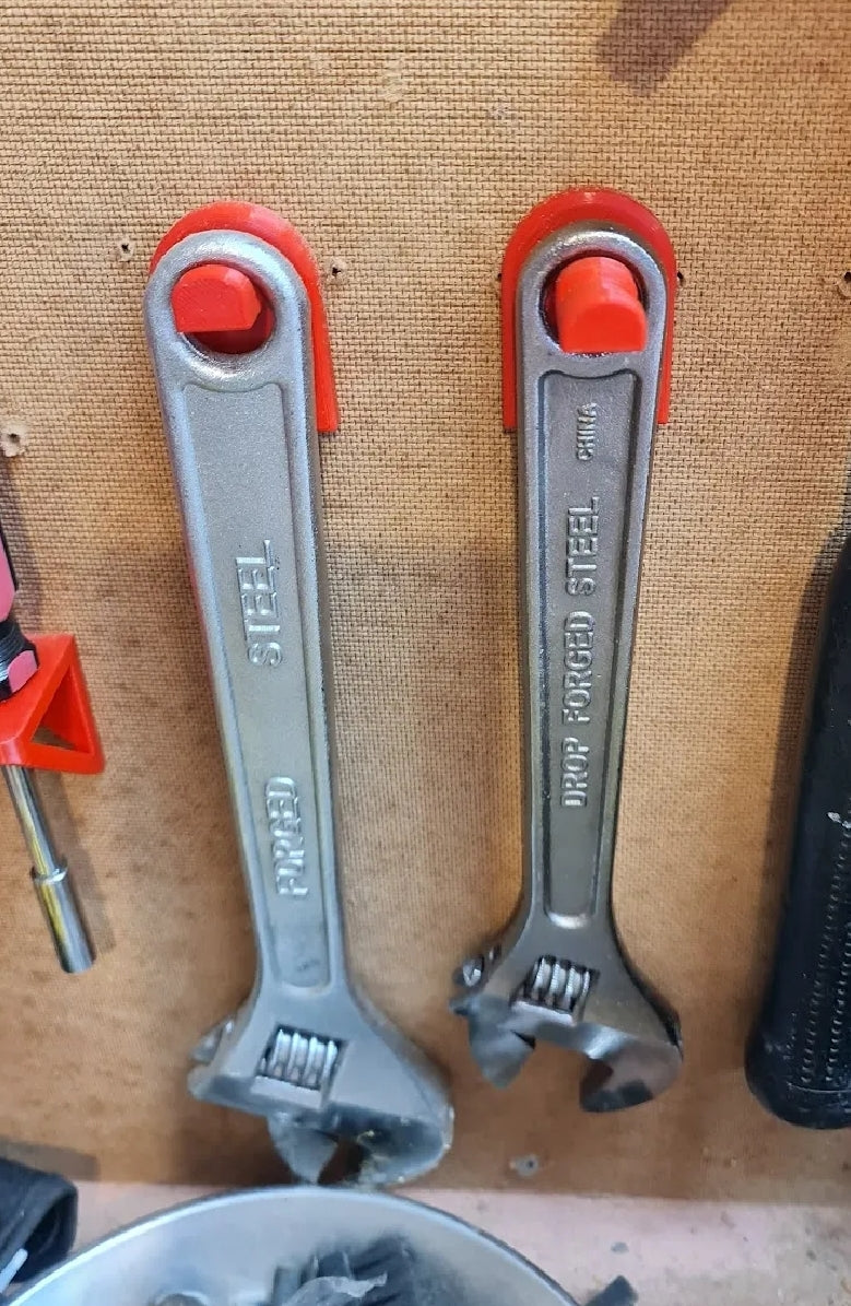 2 Pack Ajustable Spanner Wall Holder