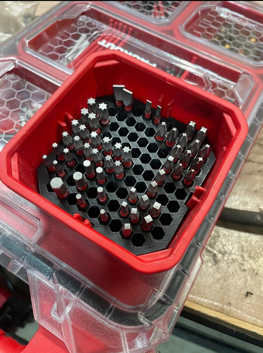Milwaukee Packout Drill Bit Organizer