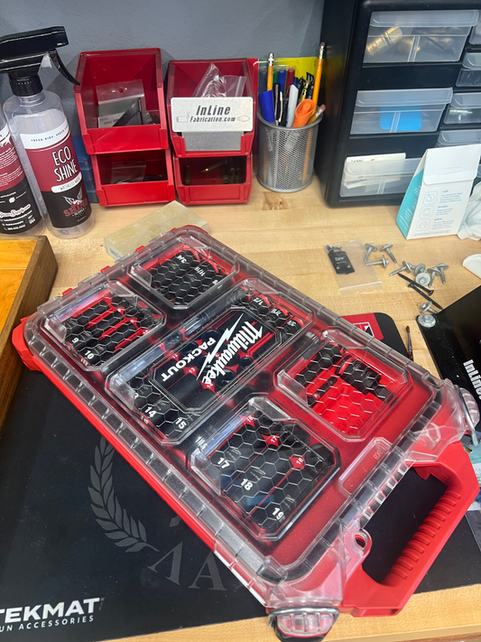 Milwaukee 3/8in 43PC Impact Socket Packout Insert