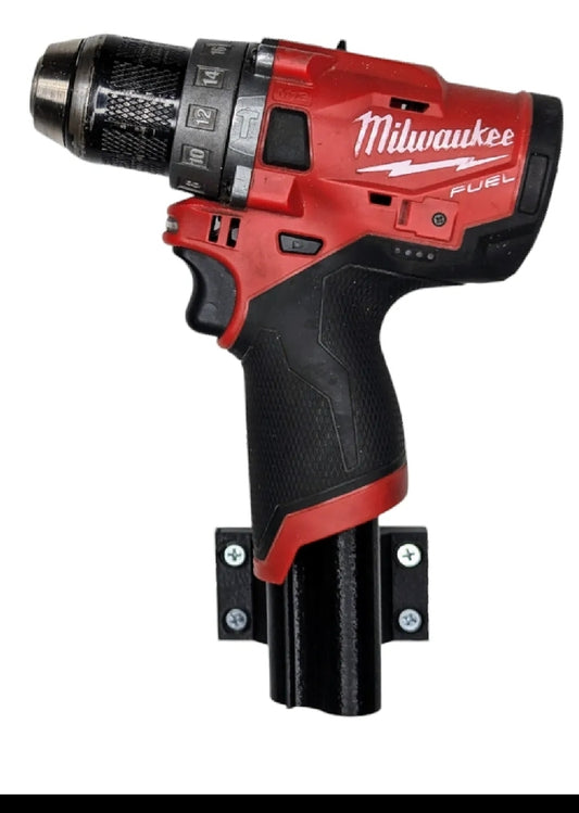 Milwaukee M12 tool wall mount 90 Degree Mount In Red