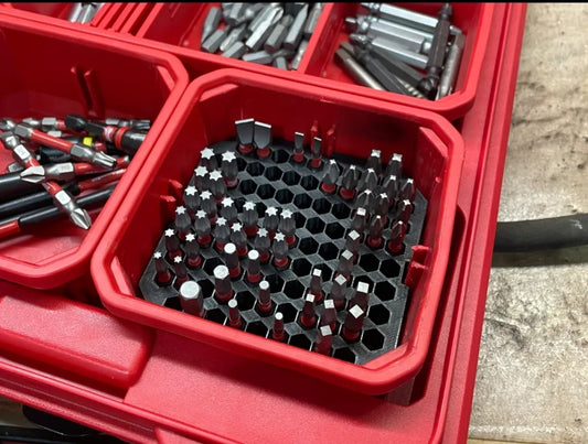 Milwaukee Packout Drill Bit Organizer