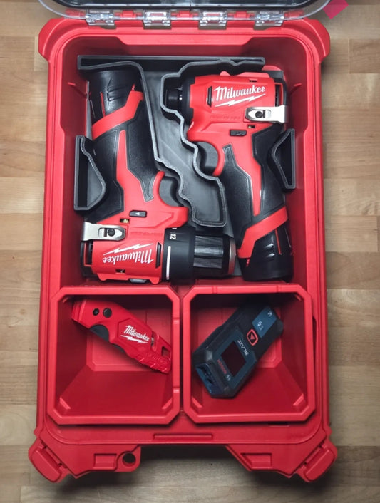 Milwaukee Packout Insert For Subcompact M12