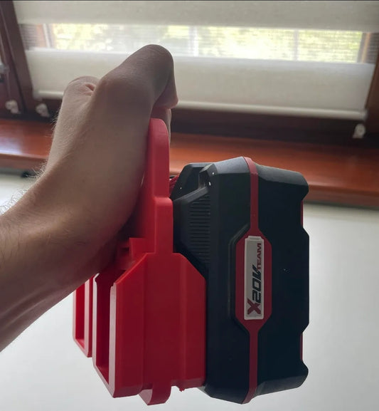 Parkside Battery Carry Case - 4 Pack