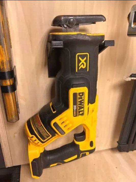 DeWalt 20v Reciprocating Saw wall mount